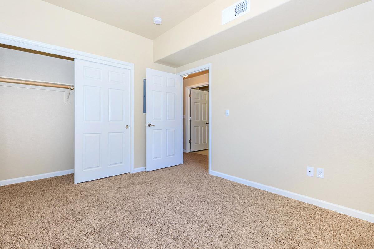 Our large closets give you all the storage room you need at Boulder Creek
