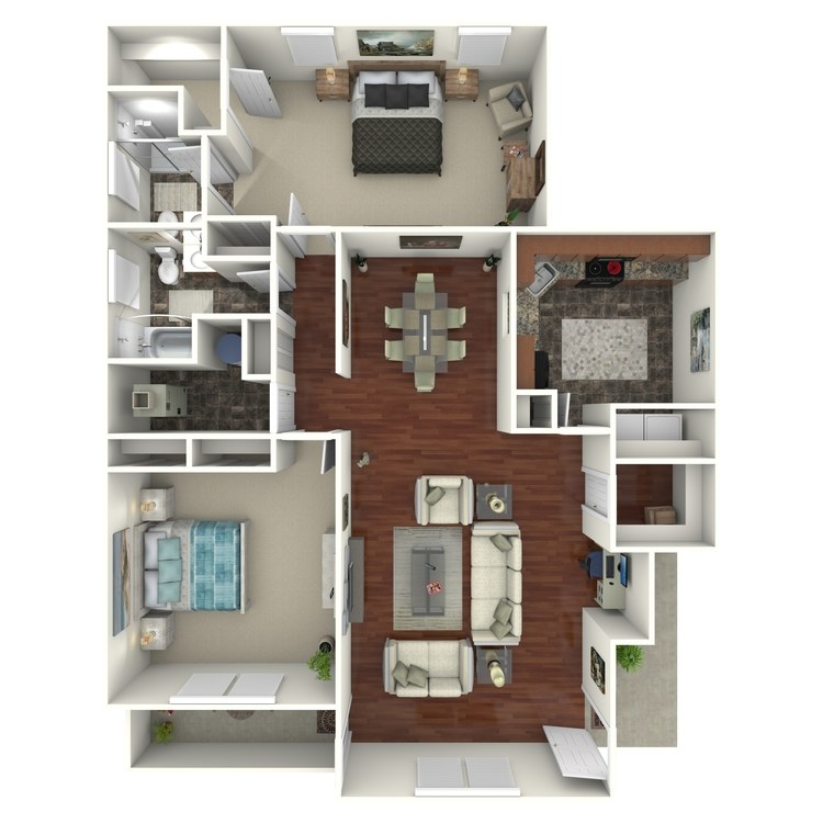Floor plan image of The Rochester