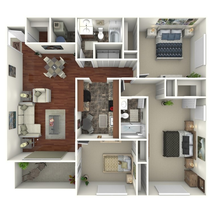 Floor plan image of The Barrington