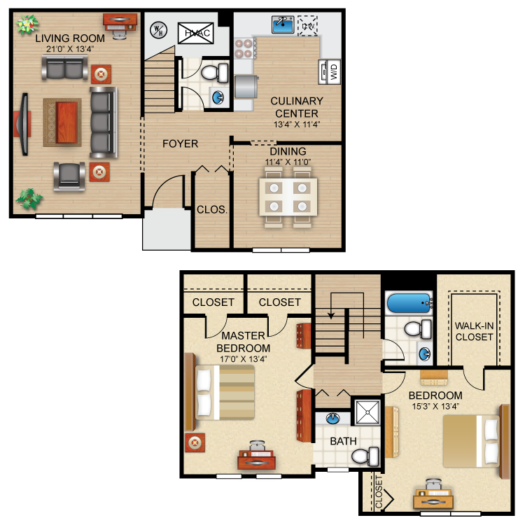 Floor plan image of The Rembrandt