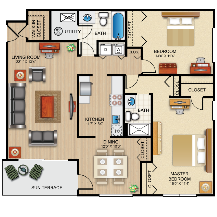 Floor plan image of The Winchester