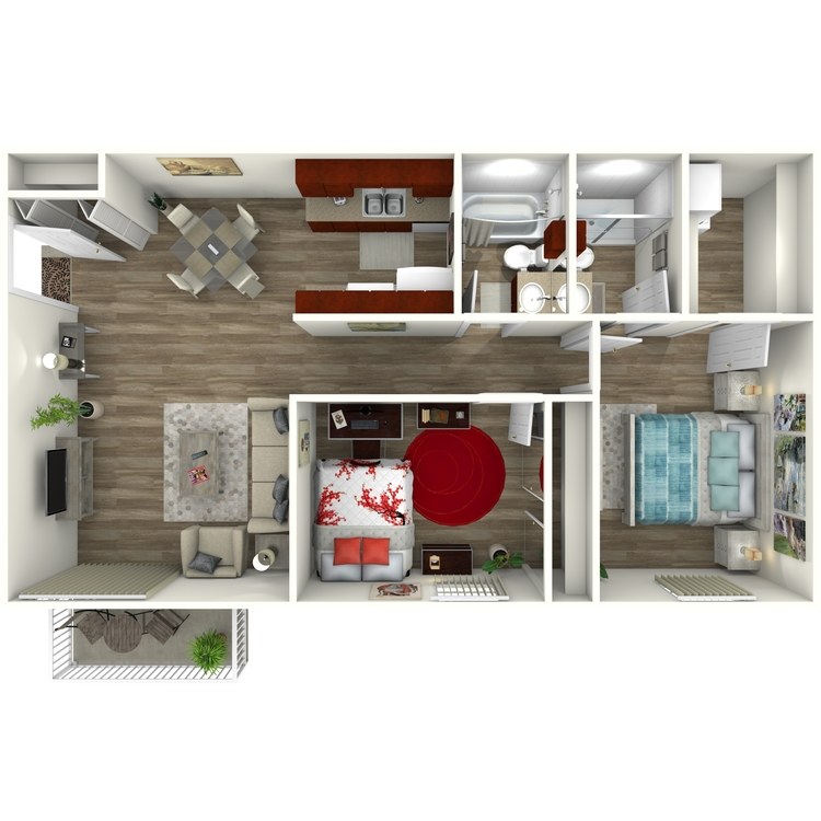 Floor plan image of B1 Premier WD