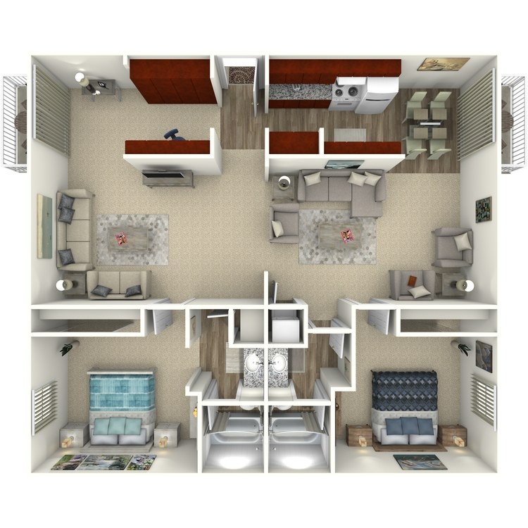 Floor plan image of B3 Premier WD