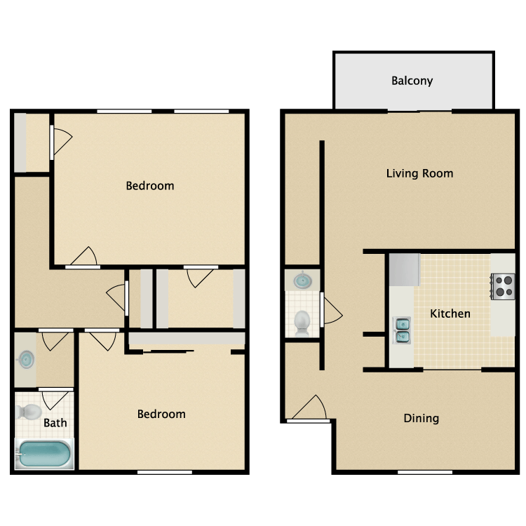 Floor plan image of Magnolia