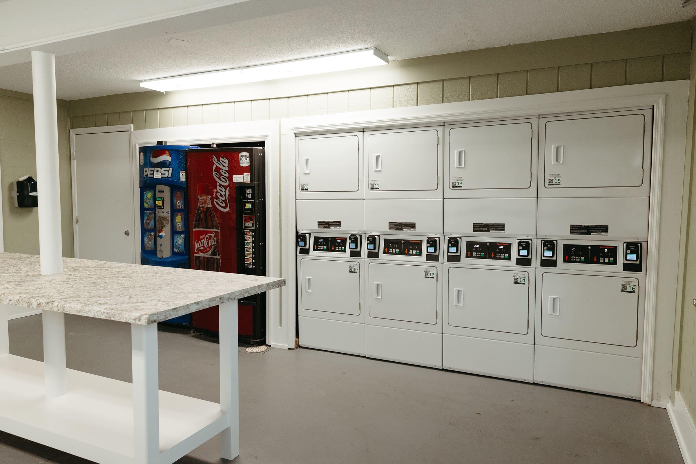 a refrigerator in a kitchen