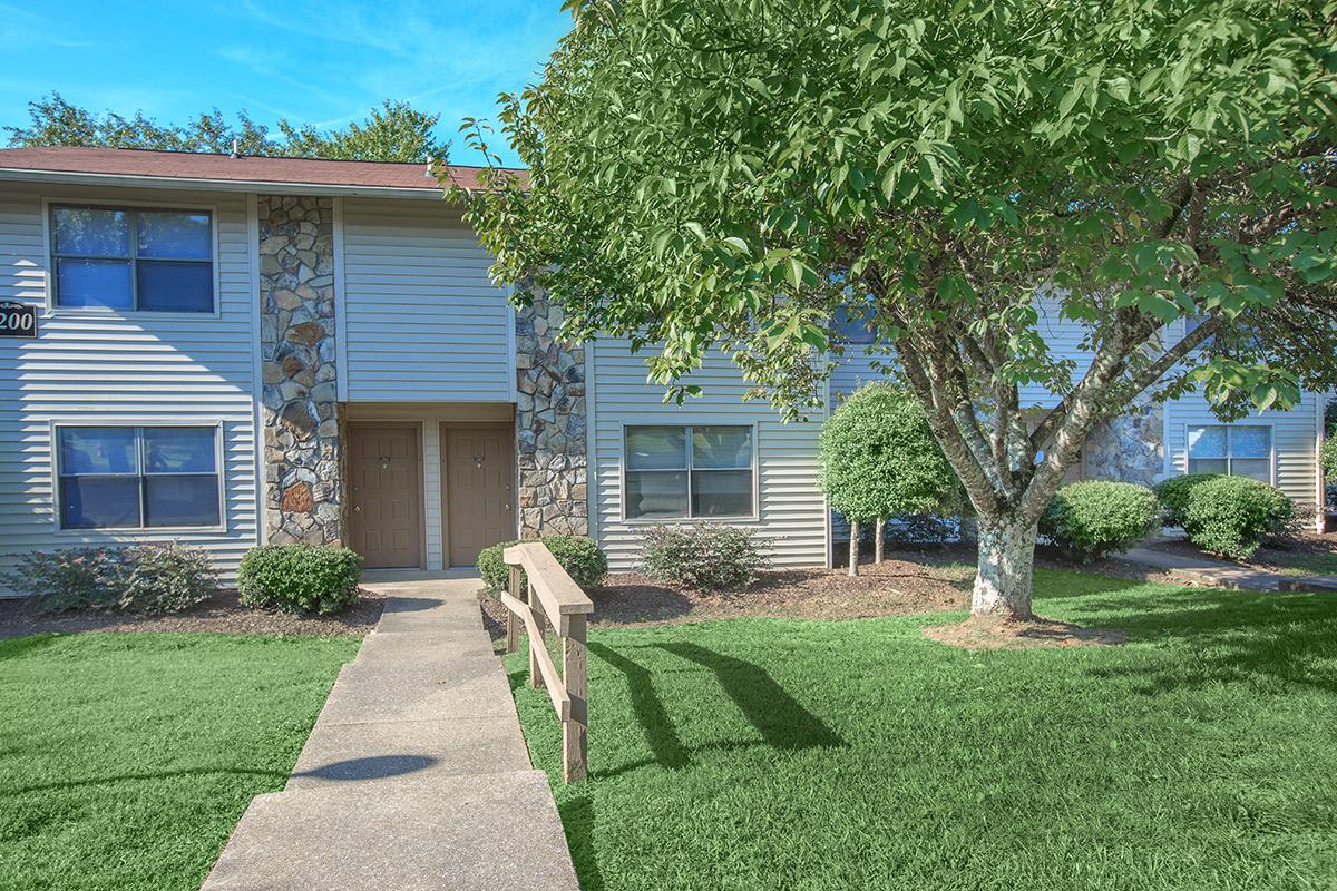 A Lovely Path To Your Front Door at Laurel Ridge Apartments