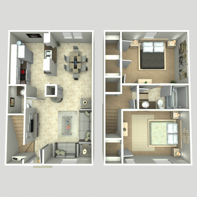Floor plan image of 2B