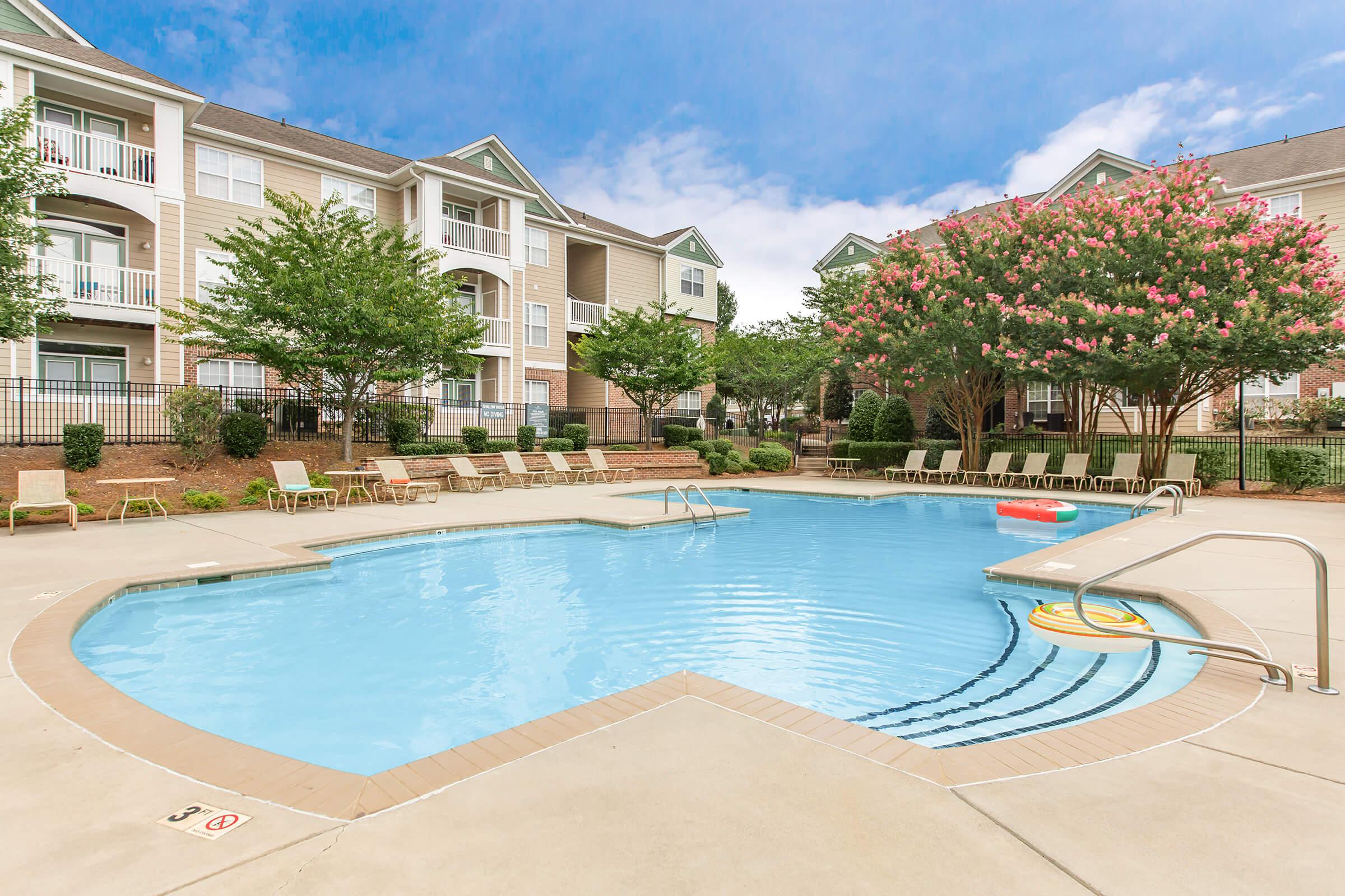 Relax By The Pool In Heather Ridge In Charlotte, NC