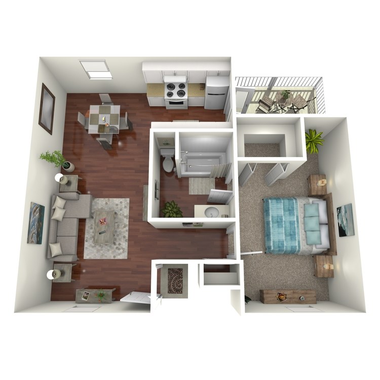 Floor plan image of The Franklin Loft