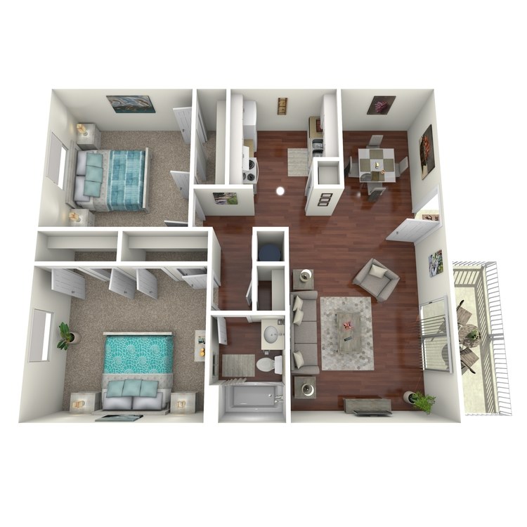 Floor plan image of The Flamingo