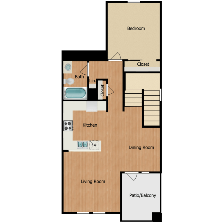 1D floor plan image