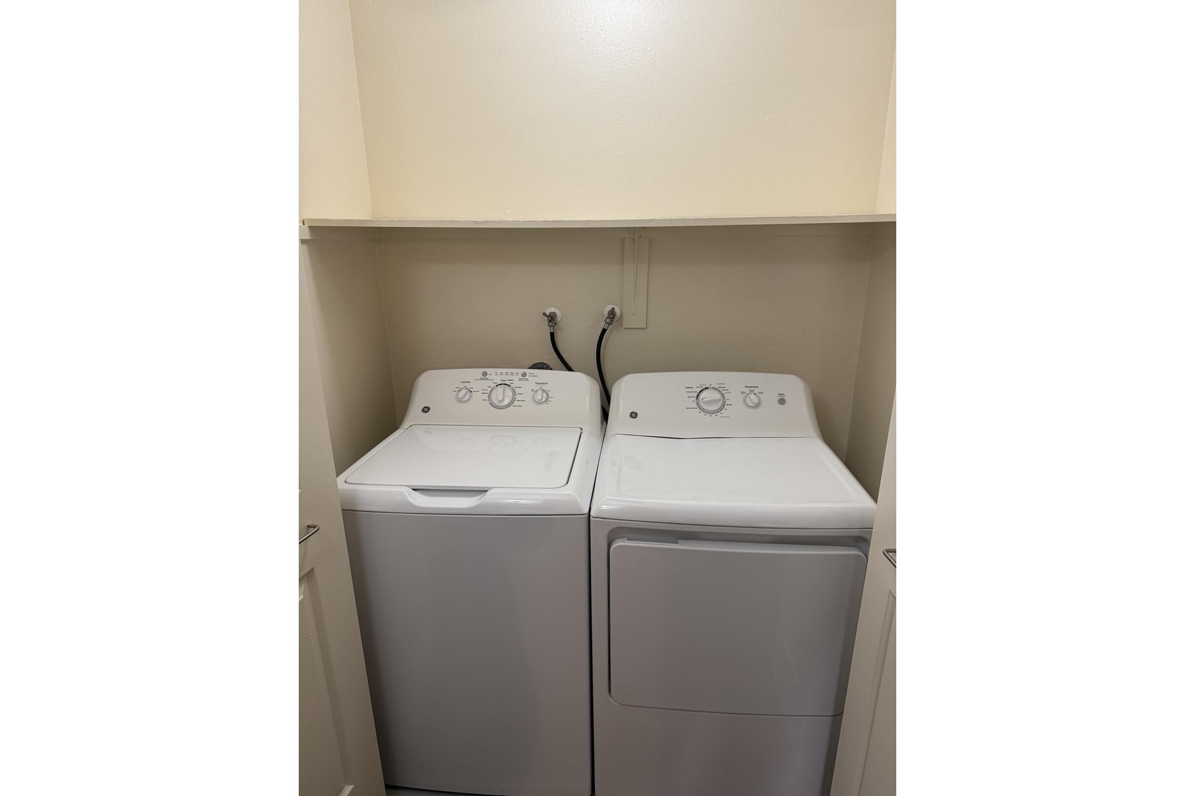 a refrigerator in a kitchen