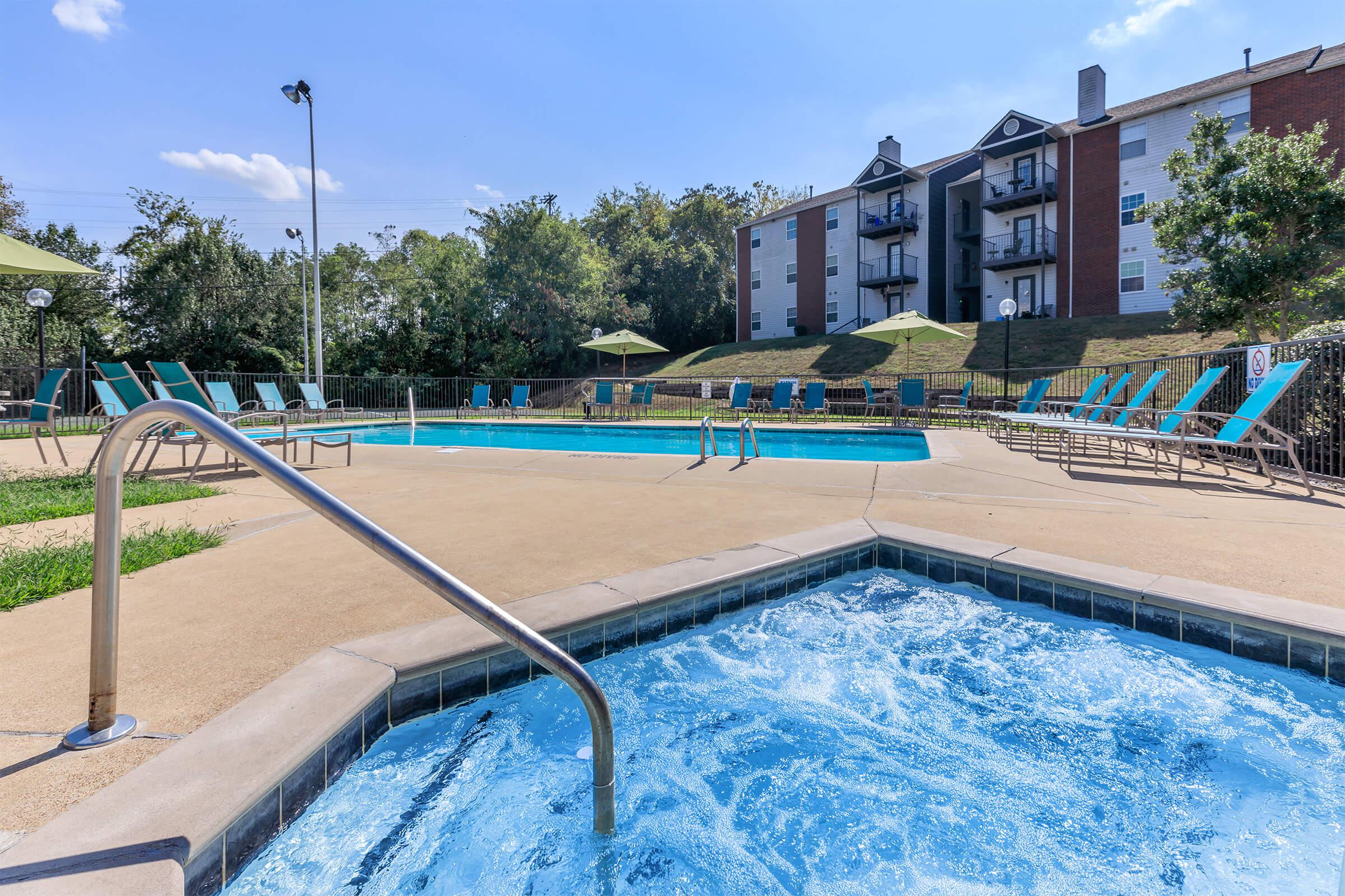 spa and pool at graymere