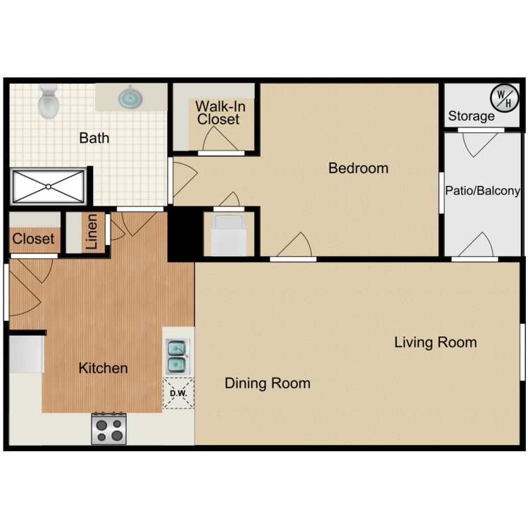 Floor plan image of Allegheny
