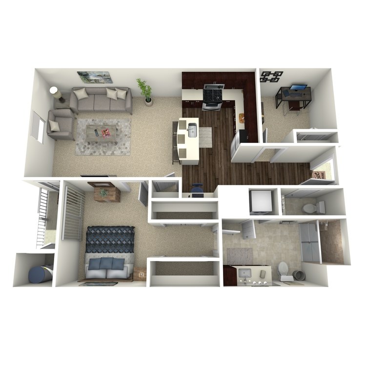 Floor plan image of Carnegie