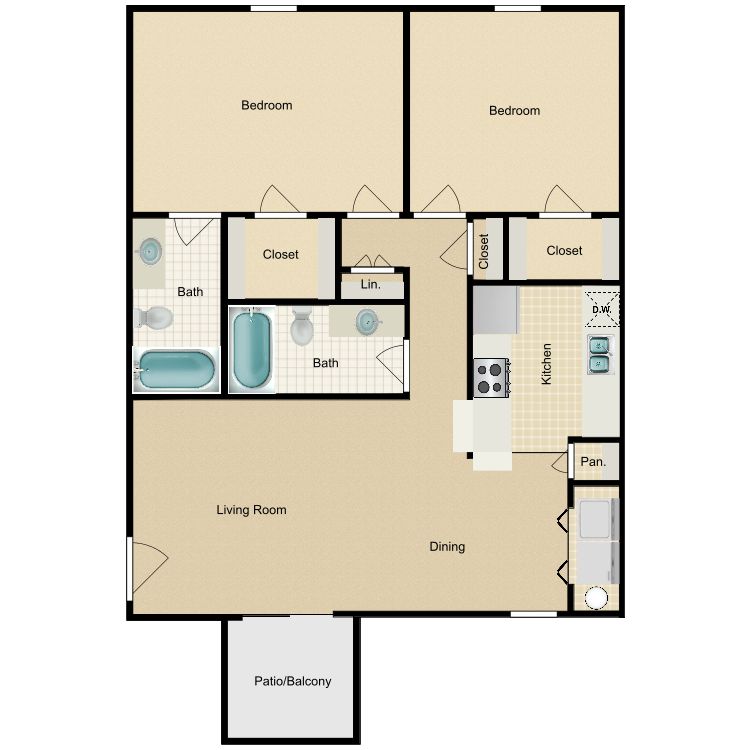 Floor plan image of Appaloosa