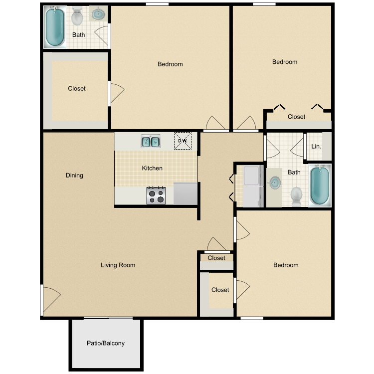 Floor plan image of Clydesdale