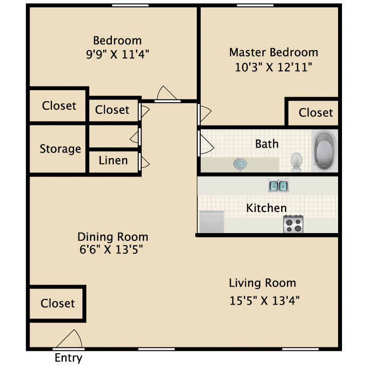 Floor plan image of Sherwood