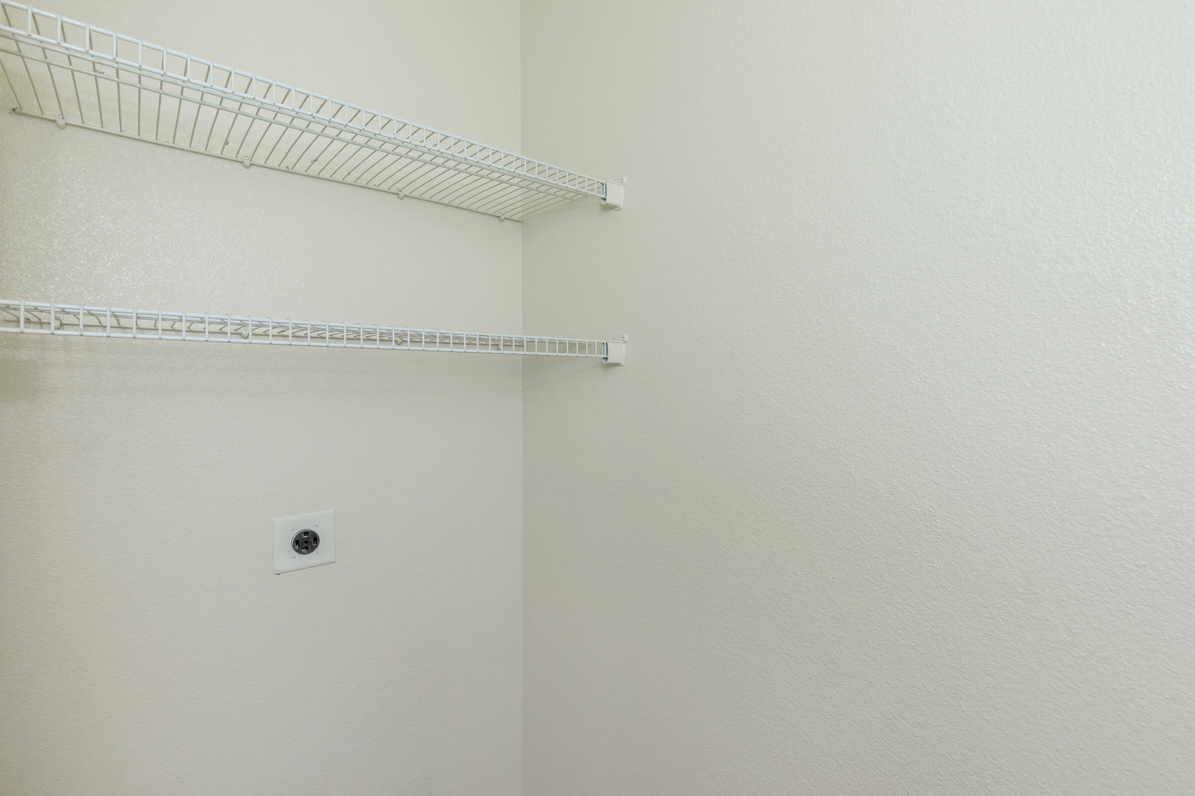 a close up of a white wall