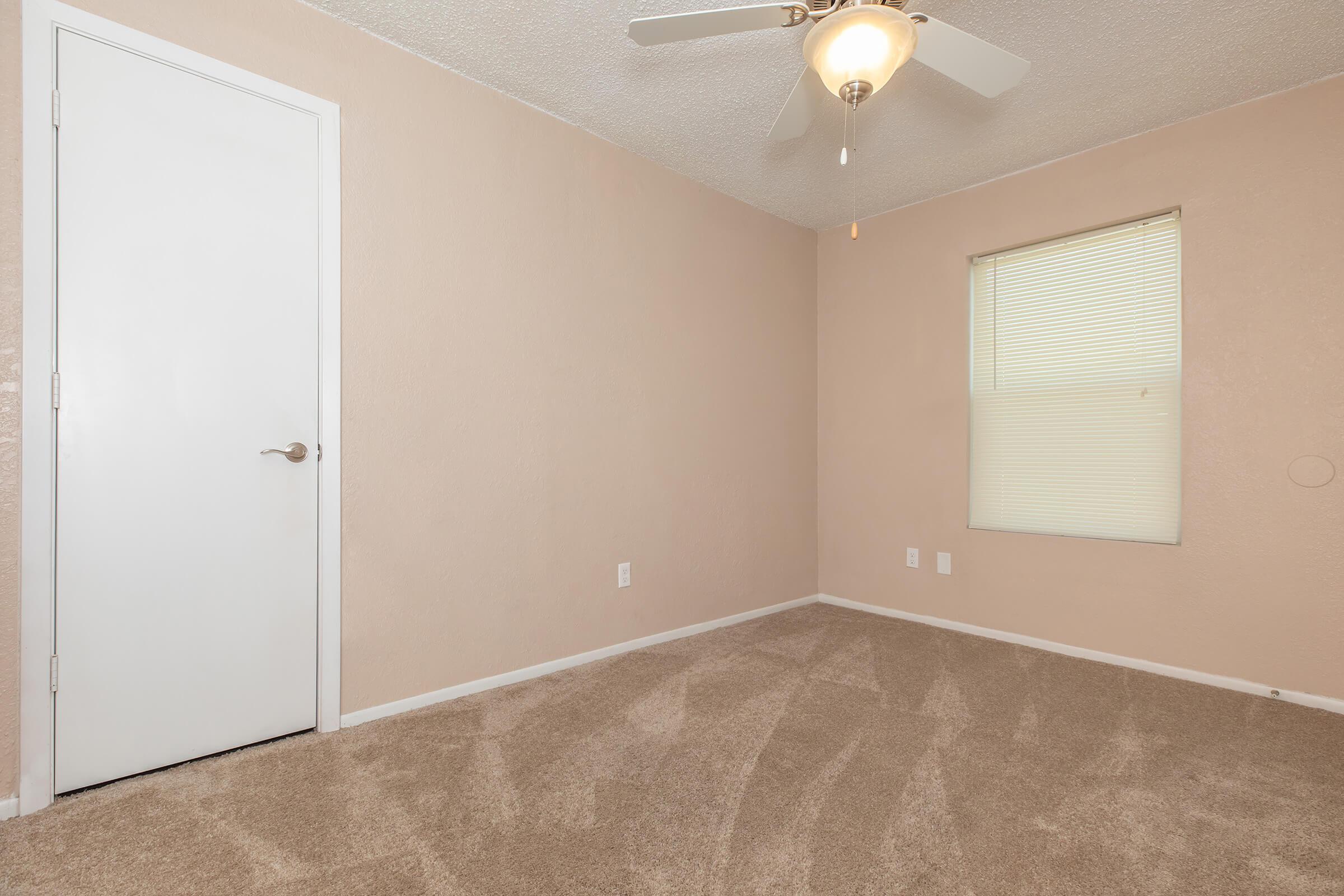 a door in a room