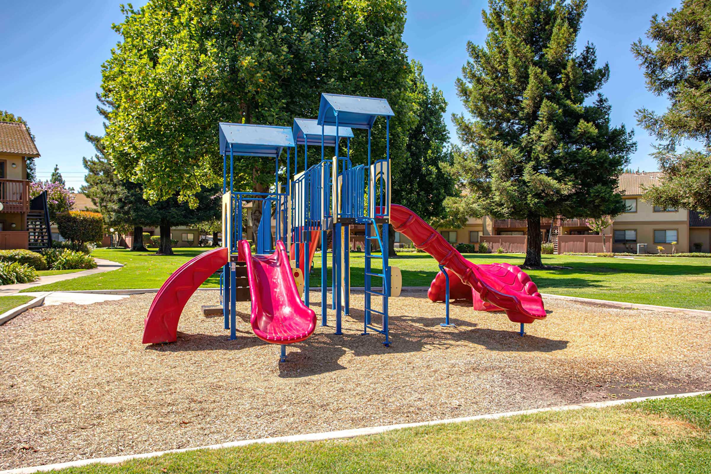 playground with slides