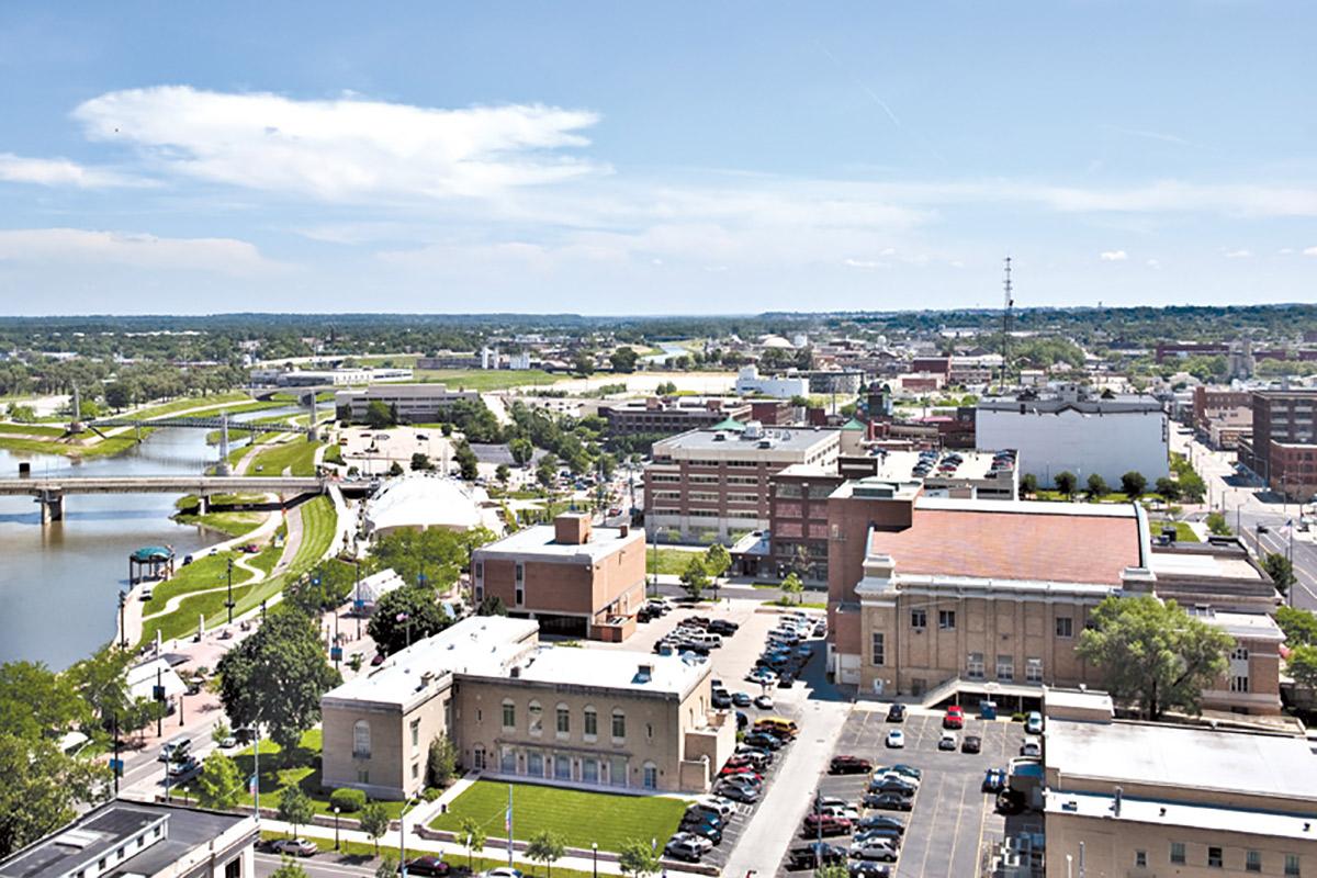 a view of a city