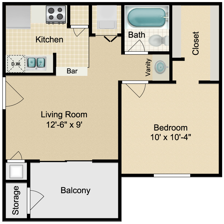 Floor plan image of Aspen