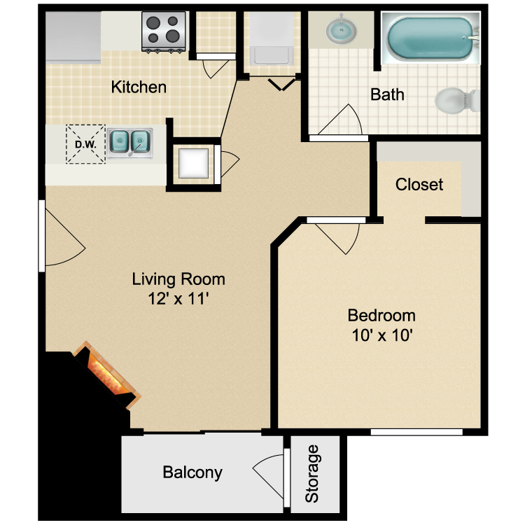 Floor plan image of Brentwood