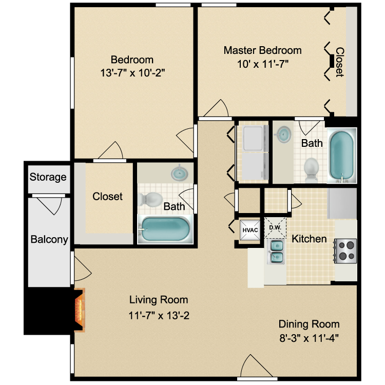 Floor plan image of Franklin