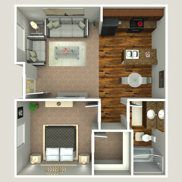 Floor plan image of Magnolia