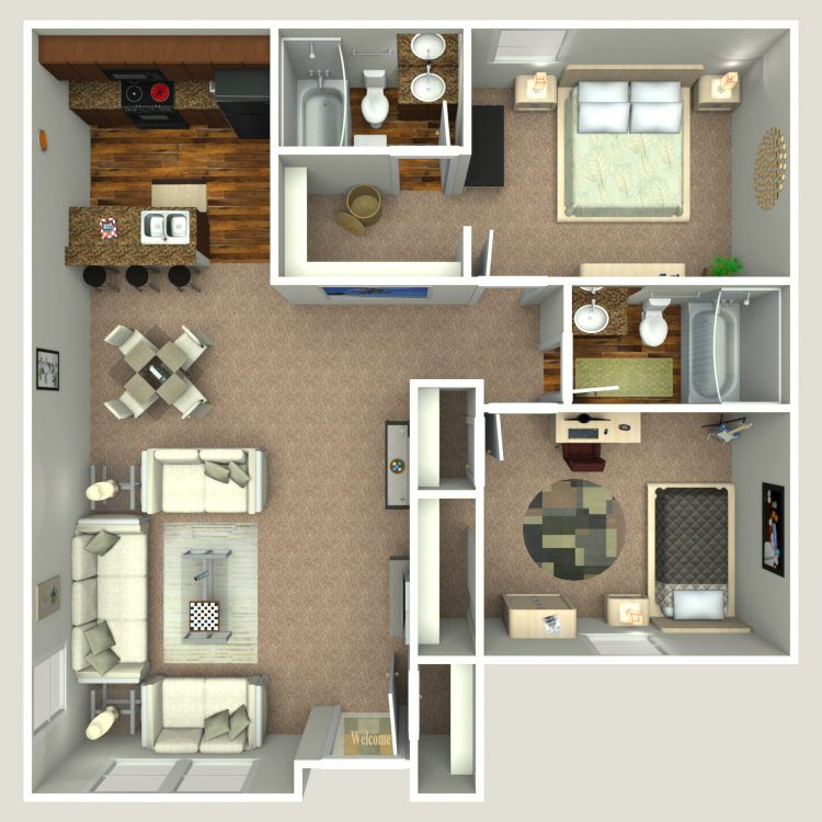 Floor plan image of Manzanita