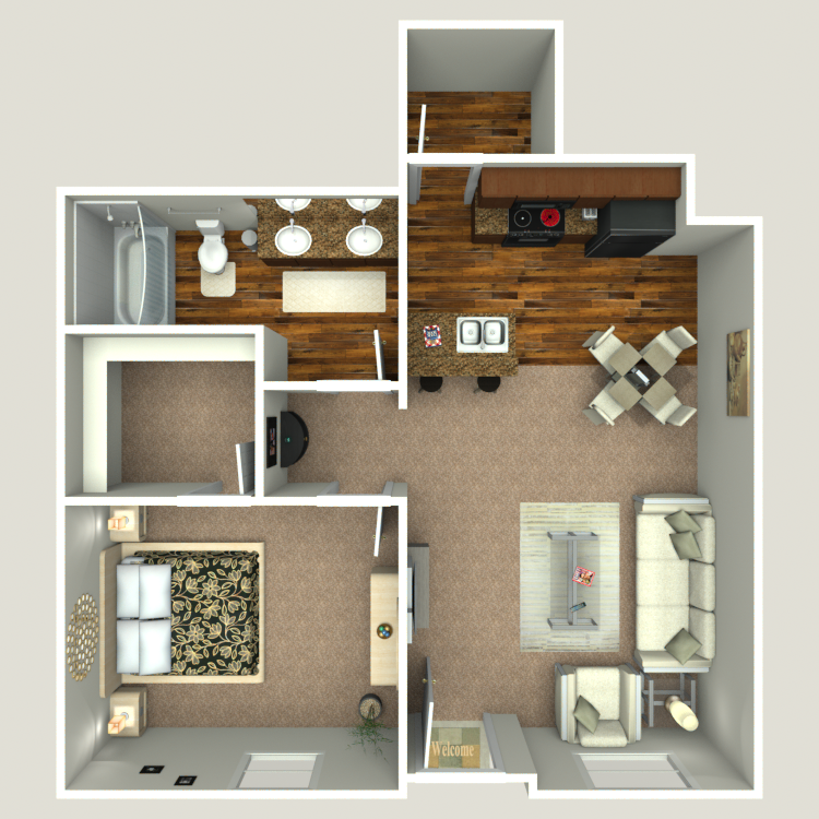 Floor plan image of Maple