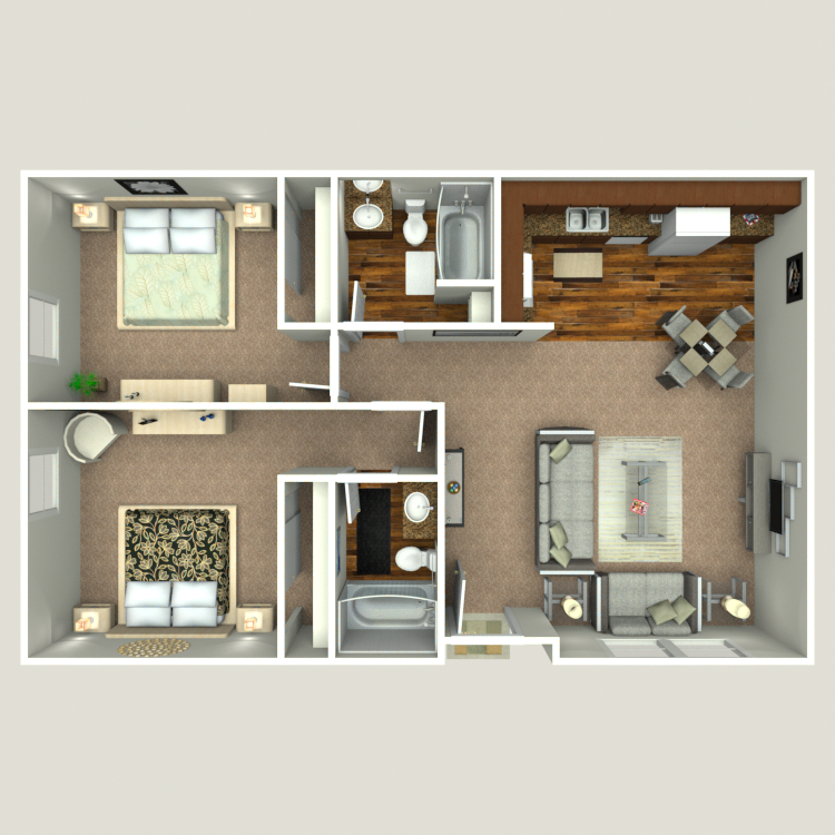 Floor plan image of Oak