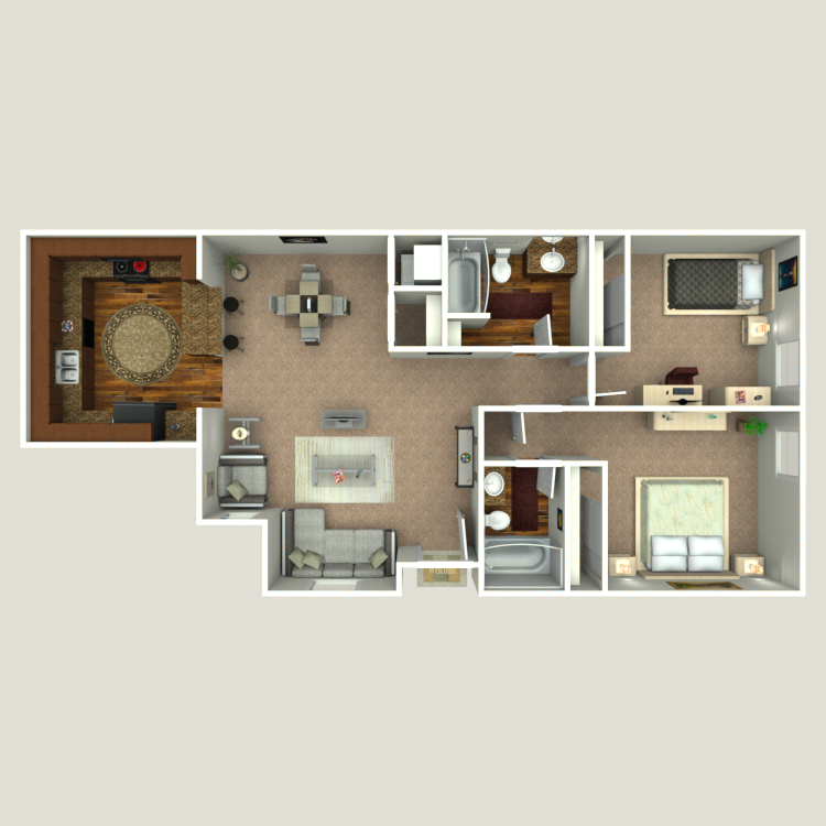 Floor plan image of Walnut