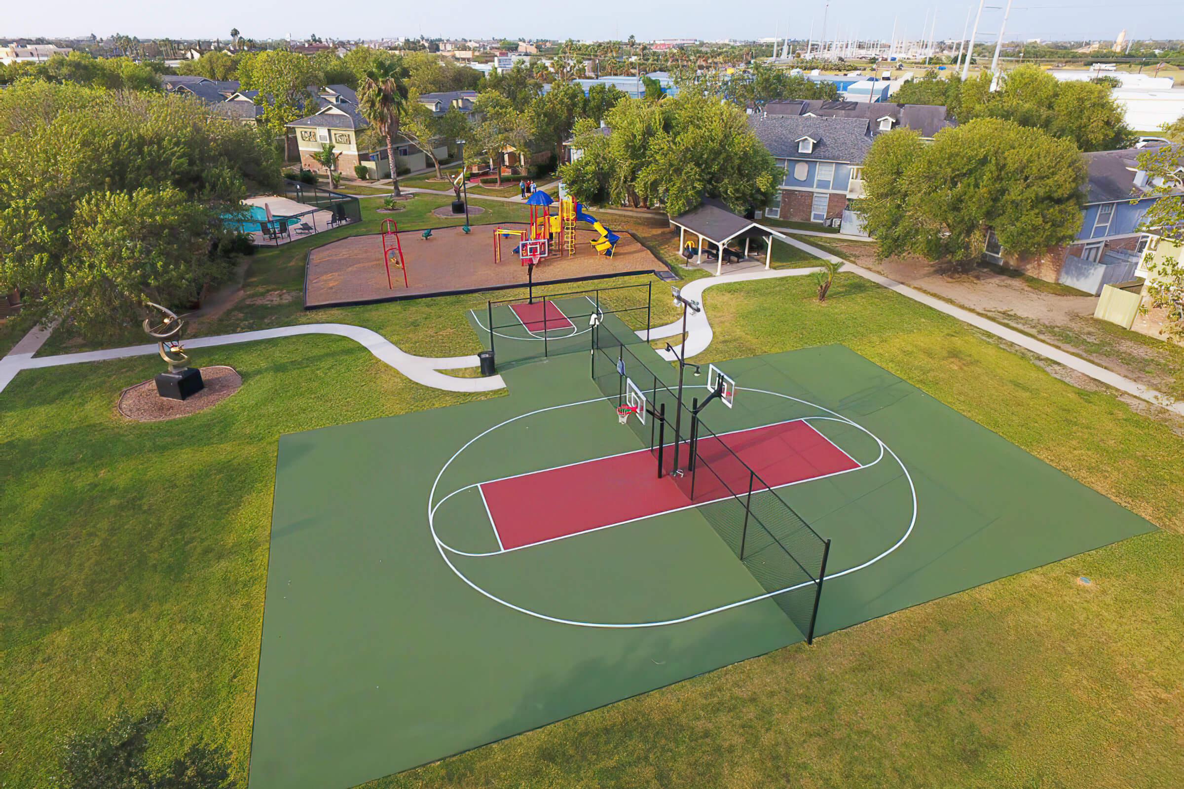 PLAYGROUND & BASKETBALL COURTS