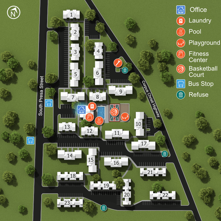 We make every effort to make our website accessible to anybody, especially those with disabilities. If you have question in terms of the relative location of an amenity or apartment home, please give us a call.