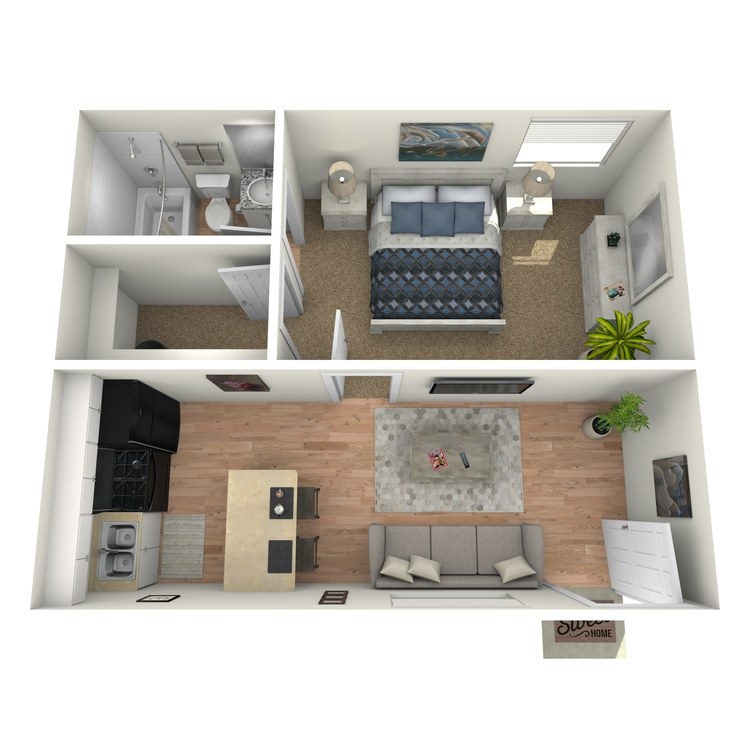 A1 floor plan image