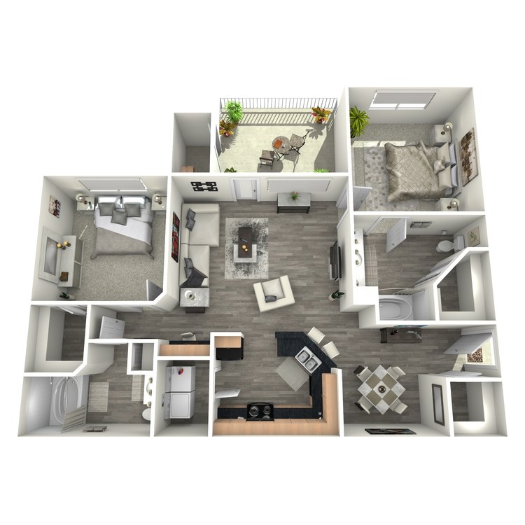 Floor plan image of Quarter Horse