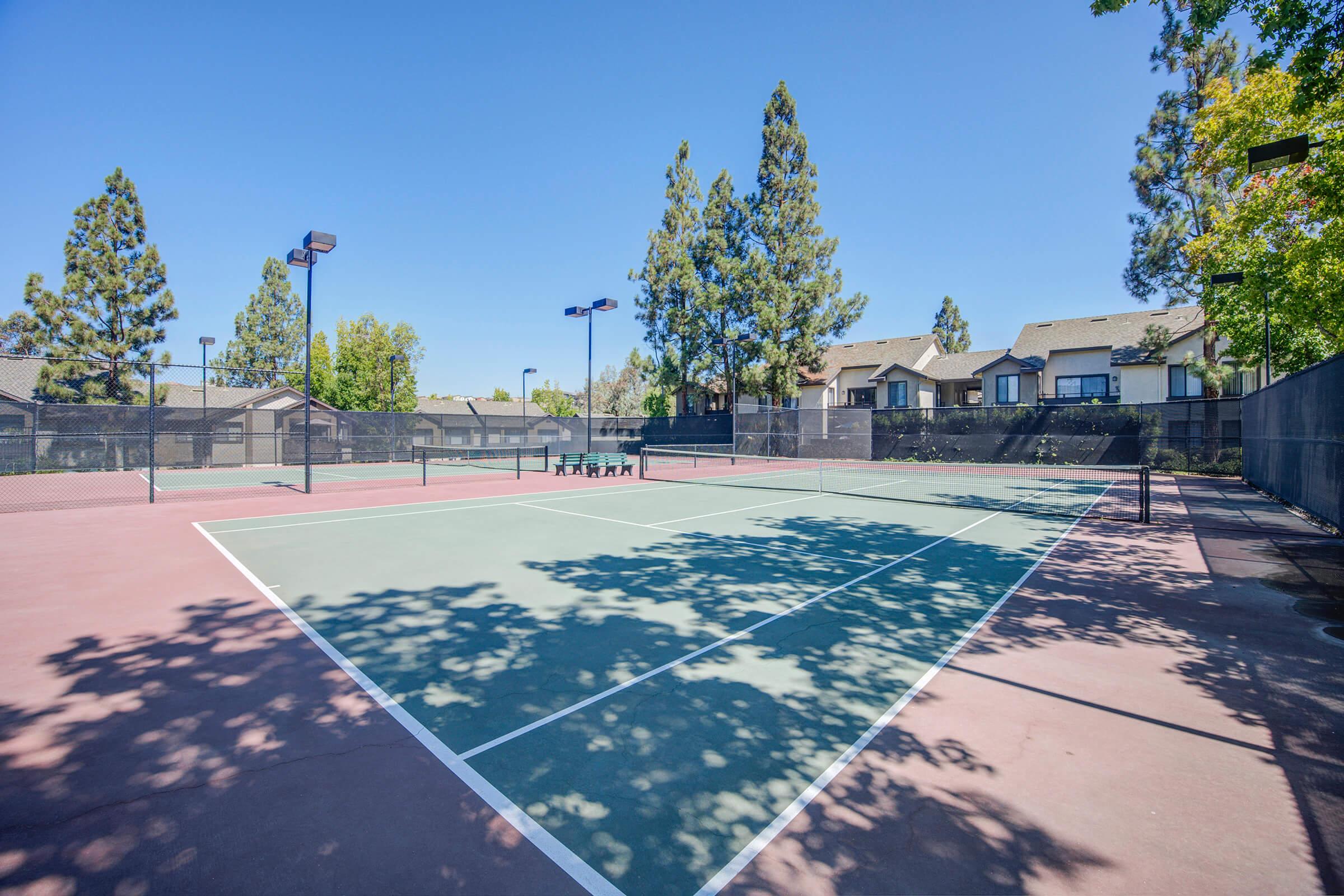 a basketball court