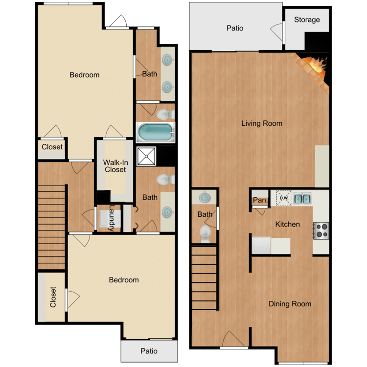 Floor plan image of Girona