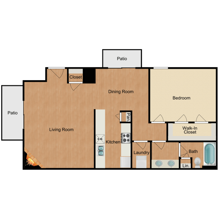 Floor plan image of Salamanca