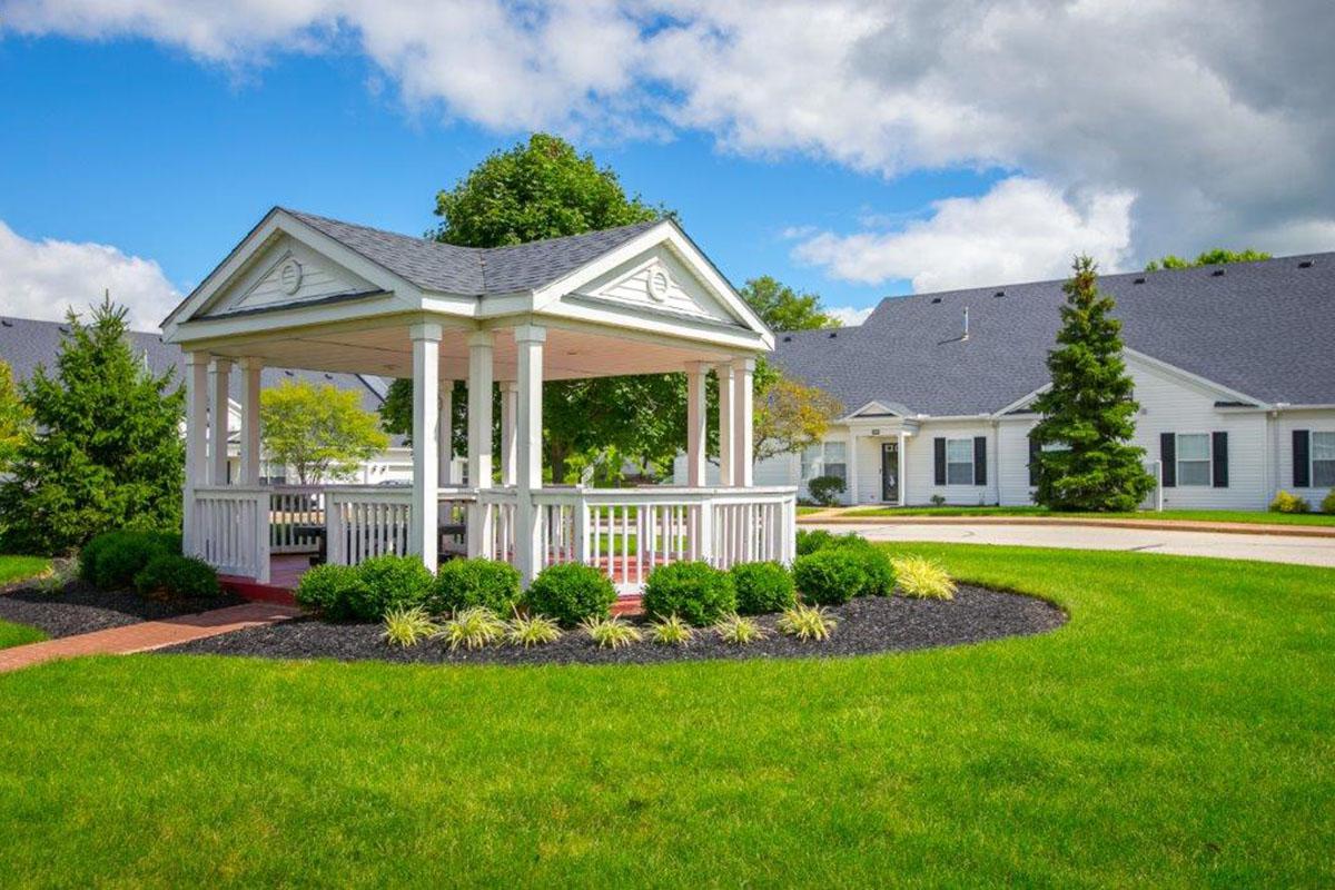a large lawn in front of a house