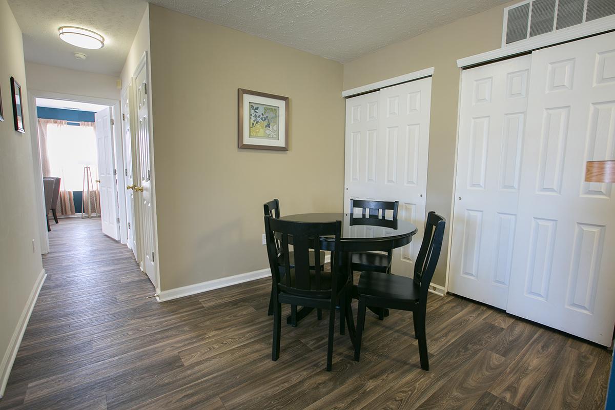 a dining room table
