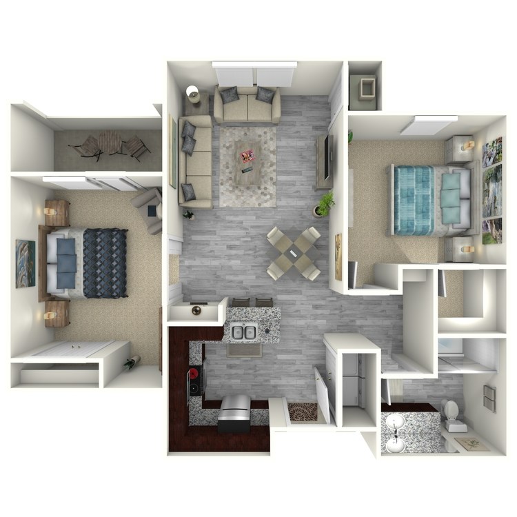 Floor plan image of B2