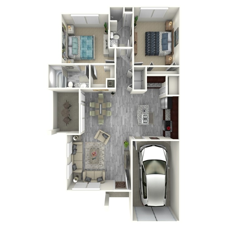 Floor plan image of B7