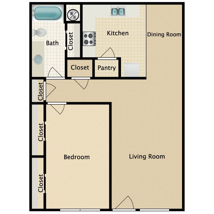 Floor plan image of D