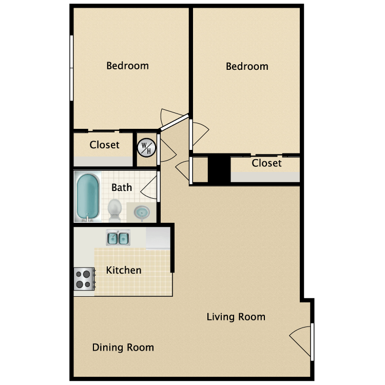 Floor plan image of E