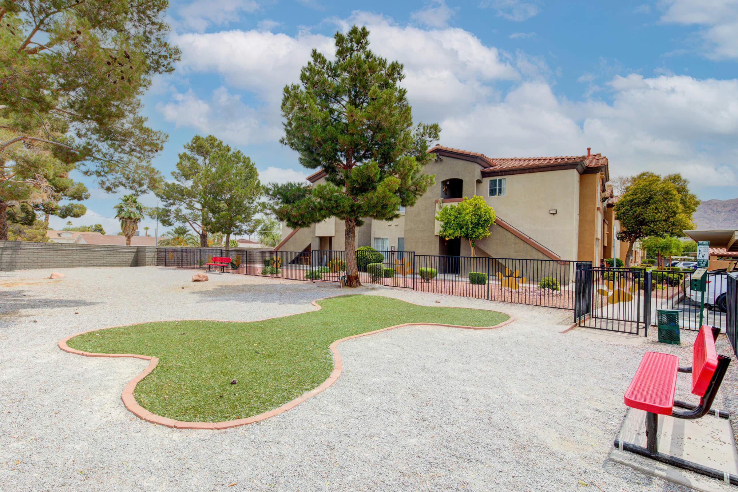 a large lawn in front of a house