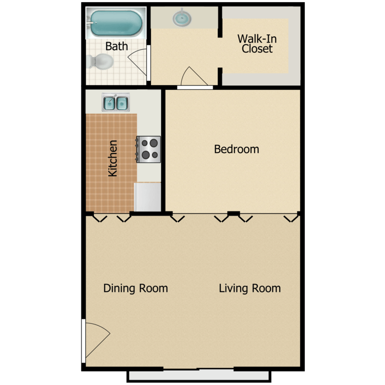 Floor plan image of Pelican A