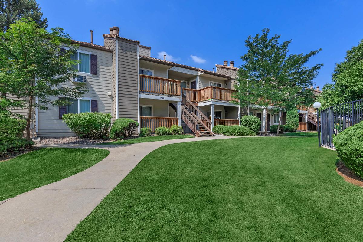 a large lawn in front of a house